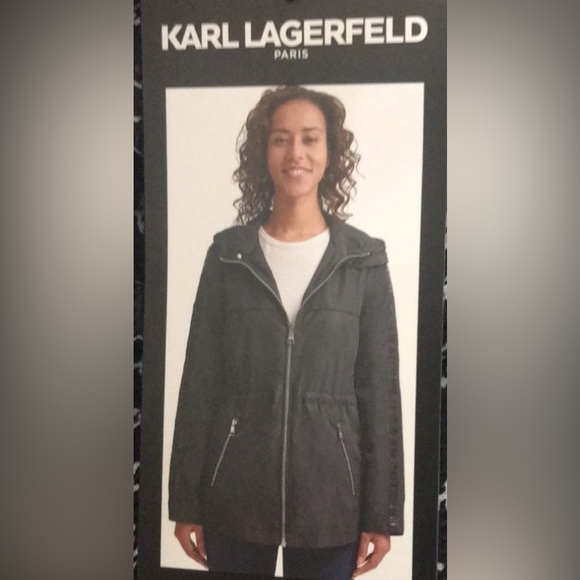 New with tags Karl lagerfeld jacket black - Picture 2 of 10
